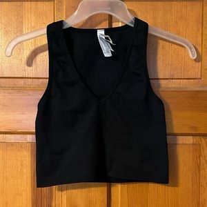 Athleta Black Aurora Seamless Crop